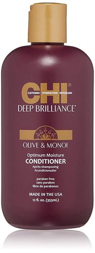CHI Deep Brilliance Olive&Monoi Optimum Moisture Conditioner 355ml