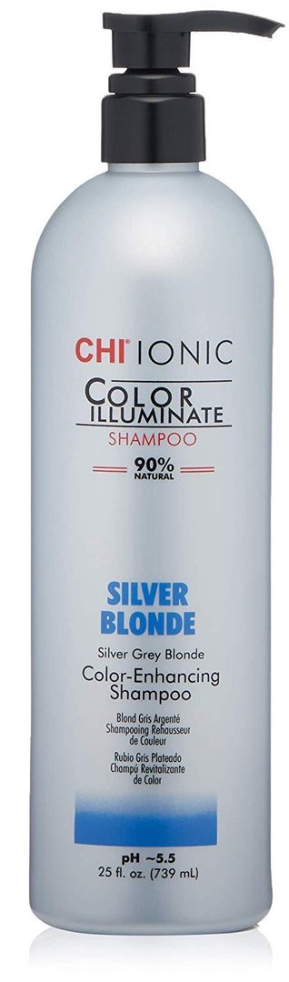 CHI IONIC Color Illuminate Shampoo Silver Blonde, 739ml